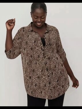 NWT Torrid Leopard Print Harper Size 2